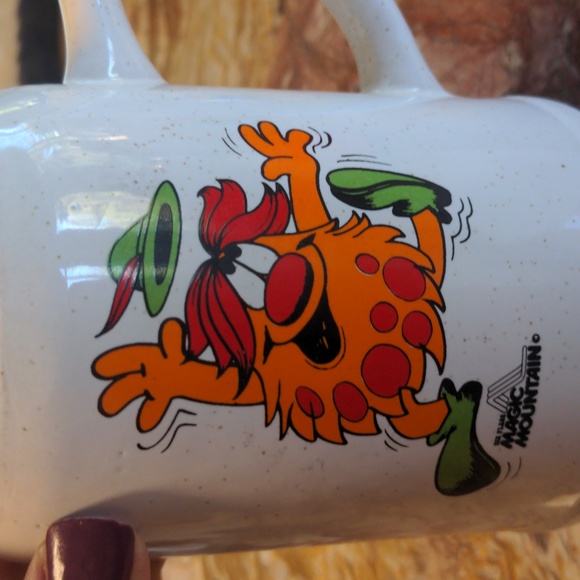 Bloop the Magic Mountain Troll Large Mug stein cup - Picture 5 of 5